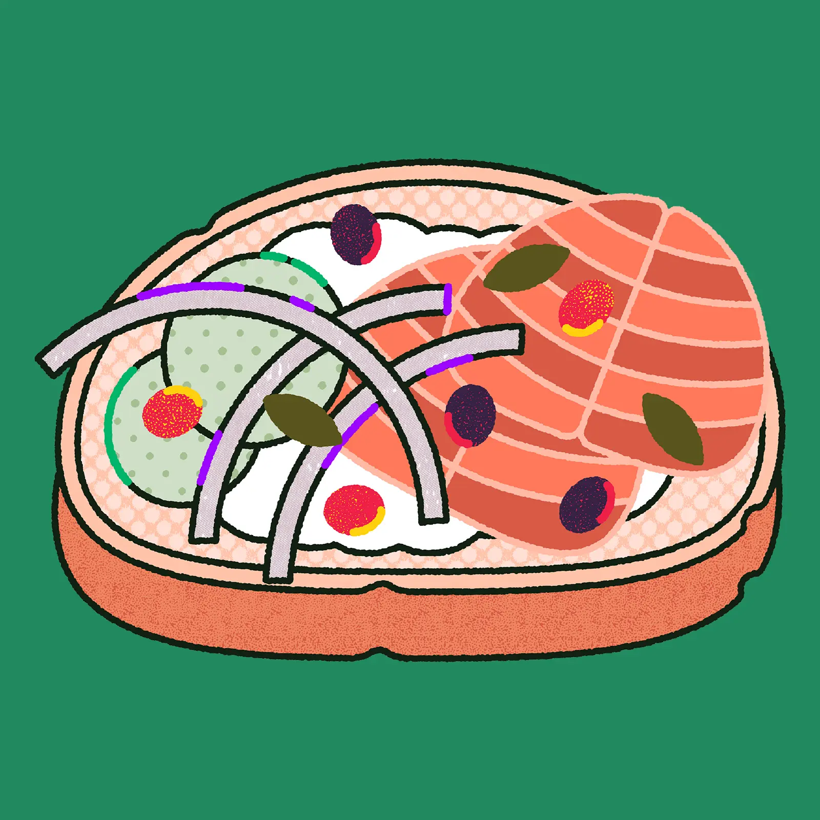 Salmon Cucumber
